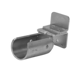 SOPORTE METÁLICO CON TOPE PARA TUBO LEAN